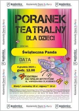 Kozienice Wydarzenie Inne wydarzenie Świąteczna Panda - poranek teatralny