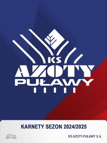 Puławy Wydarzenie Sporty drużynowe KS Azoty-Puławy: Karnety na Sezon 2024/2025