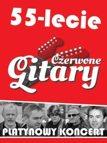 Puławy Wydarzenie Koncert CZERWONE GITARY 55 LECIE -PLATYNOWY KONCERT